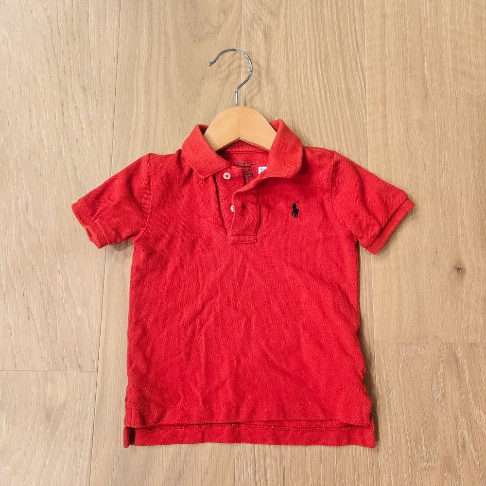Polo by Ralph Lauren Kids Red Polo Shirt 2T 24M GUC